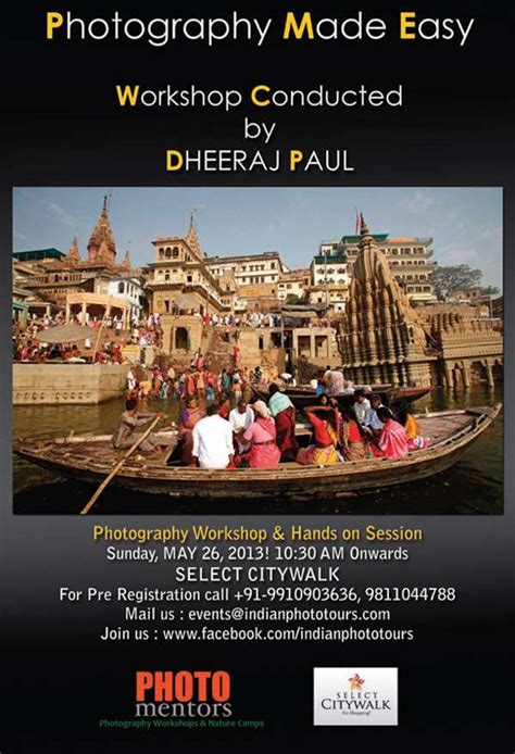 Photography Made Easy Workshop Conducted By Dheeraj Paul On 26 May
