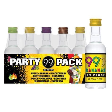 99 Brand Liqueur Party Pack 10 Ct 50 Ml Jay C Food Stores