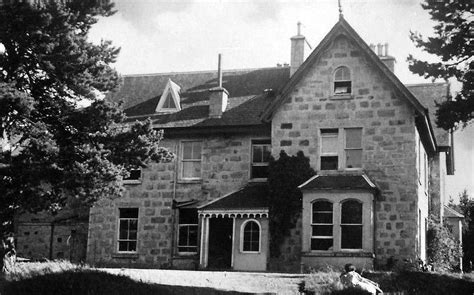 Tour Scotland Old Photograph Youth Hostel Braemar Scotland