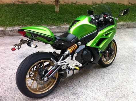 Metallic spark black/660 fitment : Any pics of 2012 Ninja 650 with seat cowl? - KawiForums ...