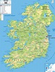 Printable Map Of Ireland With Cities And Travel Information - Large ...