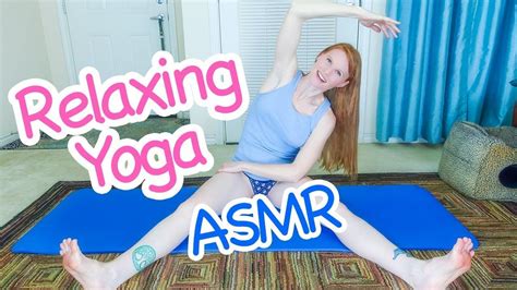 Relaxation Yoga Soft Spoken Asmr At Home On Ruby Day Youtube