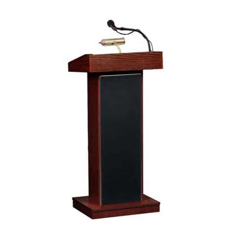 Electric Podium With Microphone Abc Fabulous Events Party Rentals