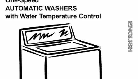 kenmore top load washer manual