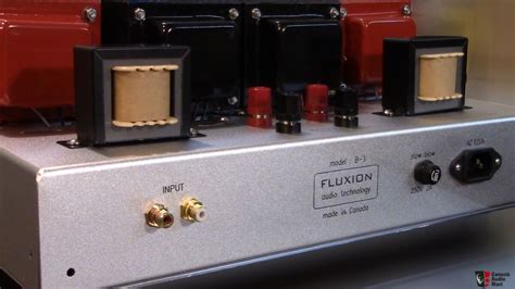FLUXION B 1 300B SE Dual Mono Tube Amplifier 8 Watts Ch 1 THD