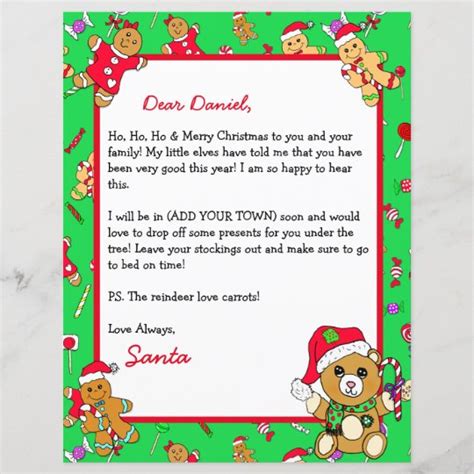 Check spelling or type a new query. Personalized Letter from Santa Claus | Zazzle.com