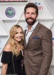 Joanne Froggatt cosies up to husband James Cannon at Wimbledon | Daily ...