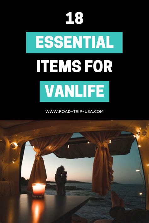 Vanlife Essentials Must Have Items For Van Living — Road Trip Usa