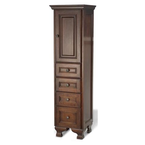 Foremost Hawthorne Linen Cabinet 1525 X 5412 Wood Brown