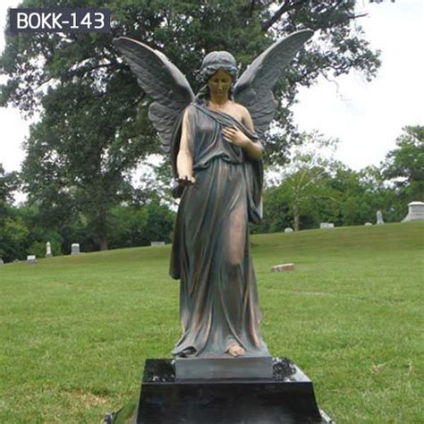 Large Size Outdoor Decorative Bronze Angel Sculpture For Sale Bokk 142
