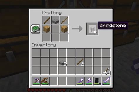 All of which are pretty easy to get your hands on. How to Make a Grindstone in Minecraft - Wowkia.com - moKoKil