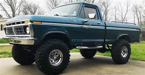 1977 Ford F 150 With A 351m Custom Ford Daily Trucks