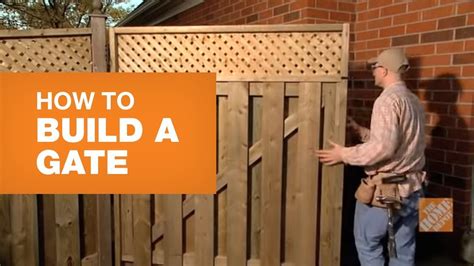 How To Build A Gate With Bonus Lattice Feature Youtube Building A