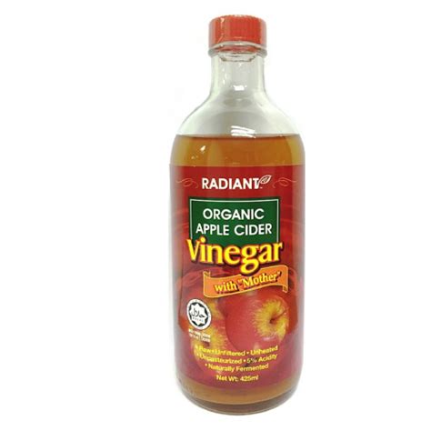 Radiant Organic Apple Cider Vinegar Green Wellness