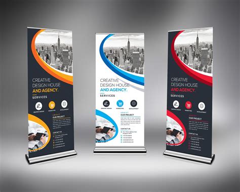 Best Roll Up Banner Template · Graphic Yard Graphic Templates Store