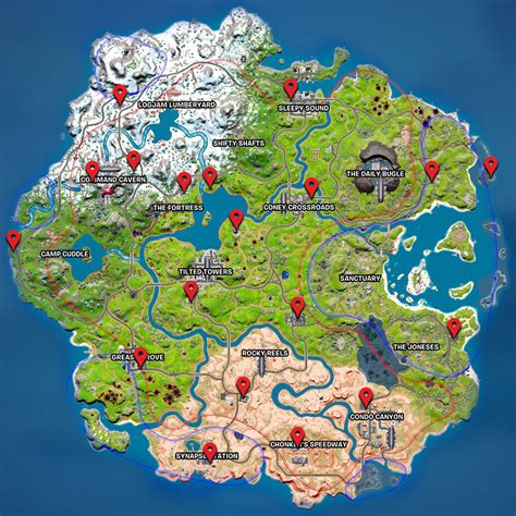 All Gas Station Locations In Fortnite Chapter 3 Season 2 Prima Games