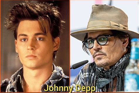 Johnny Depp Johnny Depp Celebrities Then And Now Stars Then And Now