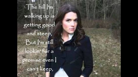 Brandi Carlile A Promise To Keep Lyrics Youtube