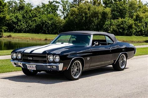 Black Chevrolet Chevelle Ss Convertible With 3 Miles Available Now