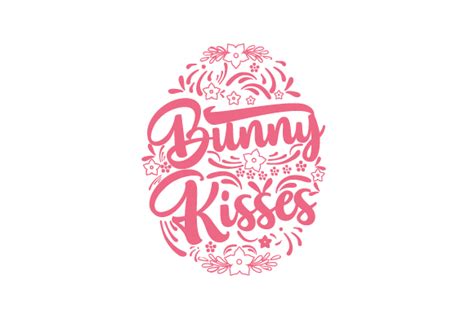 Bunny Kisses SVG Cut file by Creative Fabrica Crafts · Creative Fabrica