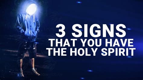 3 Signs That Show You Have The Holy Spirit Living A Holy Spirit