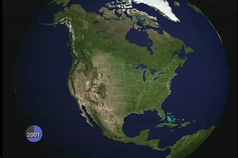 Svs Fires Over North America During 2001 And 2002 With Clock
