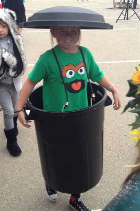 Homemade Halloween Oscar The Grouch Costume Cute Halloween Costumes