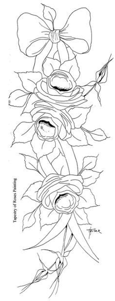 150 Ideas De Flores Para Calcar Flores Para Calcar Dibujos En Tela Pintar En Tela