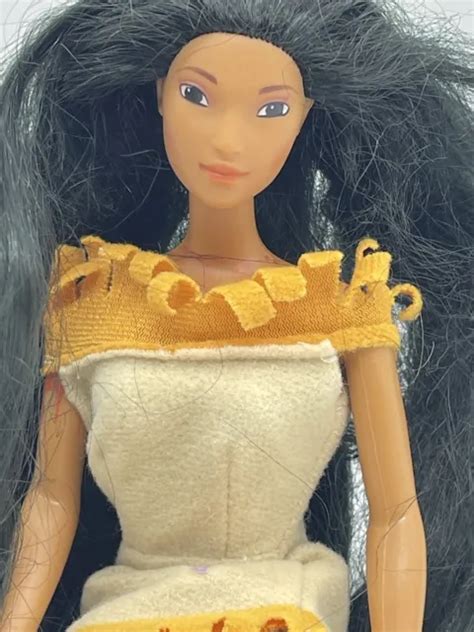 Vintage Pocahontas Barbie Doll Mattel Disney Native American Indian