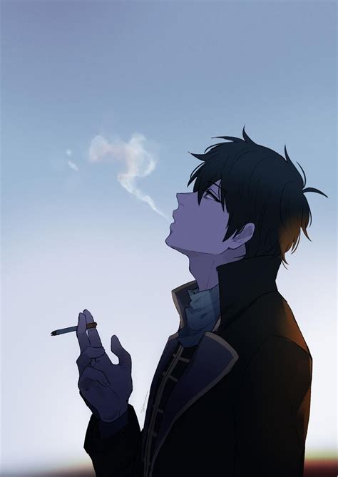 Sad Aesthetic Anime Smoking Pfp Imagesee