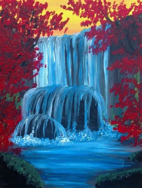 40 Acrylic Painting Tutorials And Ideas For Beginners Landscape