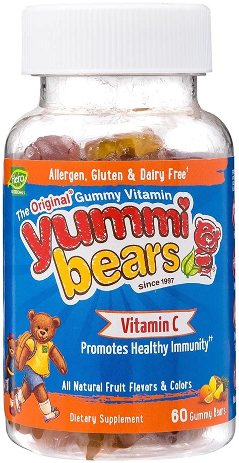 Worried about giving your baby supplements? Yummi Bears Vitamin C Gummy Vitamin Supplement for Kids ...