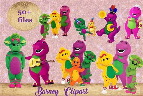 Barney Clipart Barney Png Characters Barney Images Printable