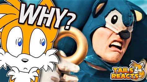 Tails Reacts To Sonic The Hedgehog Trailer But Better Youtube