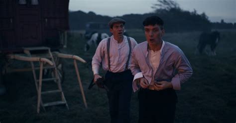 Auscaps Cillian Murphy Shirtless In Peaky Blinders Episode