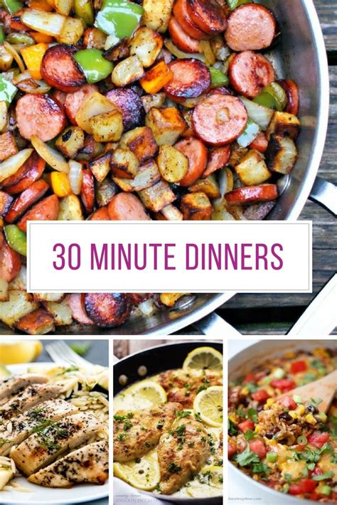 50+ easy pasta recipes for the perfect weeknight dinner. Best 30 Minute Dinner Recipes - Easy Midweek Meals! | Best ...