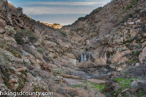 Cottonwood Creek Falls Hiking San Diego County