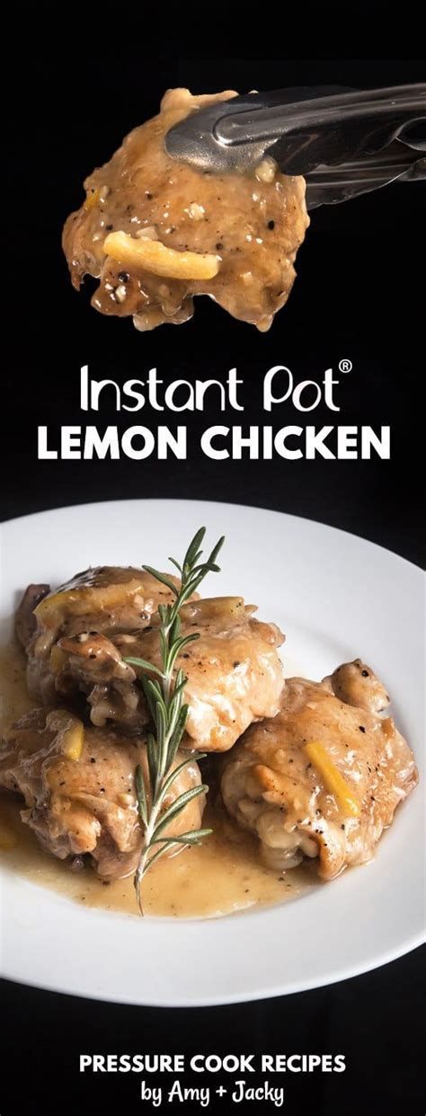With the high pressure of the instant pot place chicken on rack, then season liberally. Instant Pot Lemon Chicken | Recipe | Instant pot recipes, Food recipes, Chicken recipes