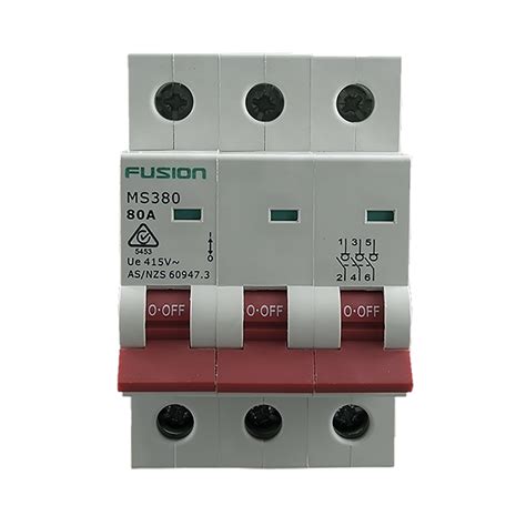 3 Pole Main Switch 80a 500v Ac Connected Switchgear