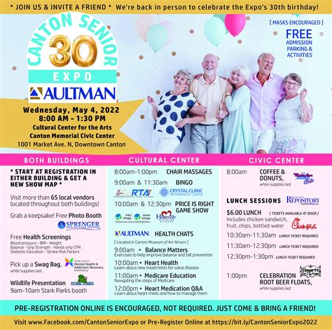 Canton Senior (citizens) Expo - Downtown Canton, Stark County - Newsymom