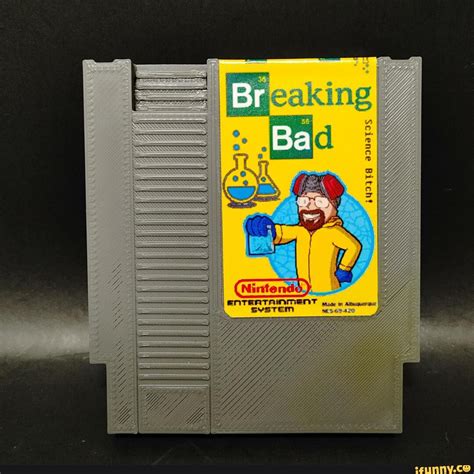 Breaking Bad Nintendo Nes Cartridge Stash Case I Designed For A Friend