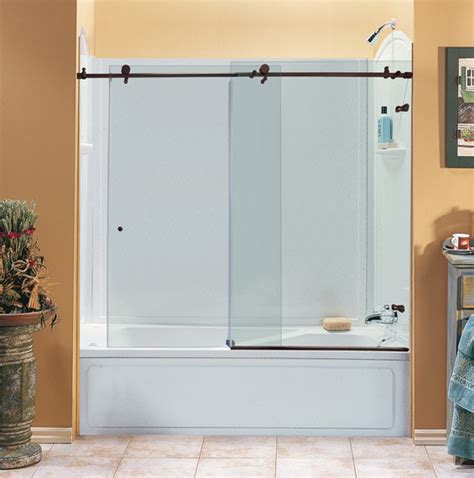Whether you're looking for a moderate diy project or working on a bathroom. Metro Sliding Bathtub Doors | Dulles Glass