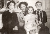 Four generations. Infante Alvaro's wife, Carla Parodi-Delfino, with ...