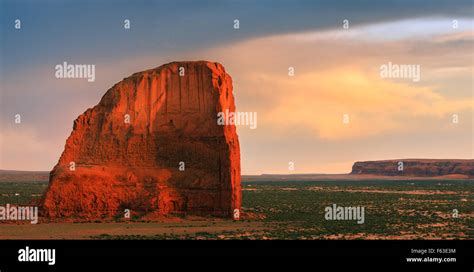 Dancing Rocks Near Rock Point In The Navajo Reservation In Northern