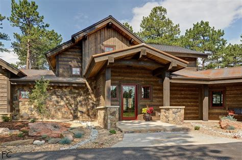 Beautiful Natural Stone And Wood In This Colorado Modern