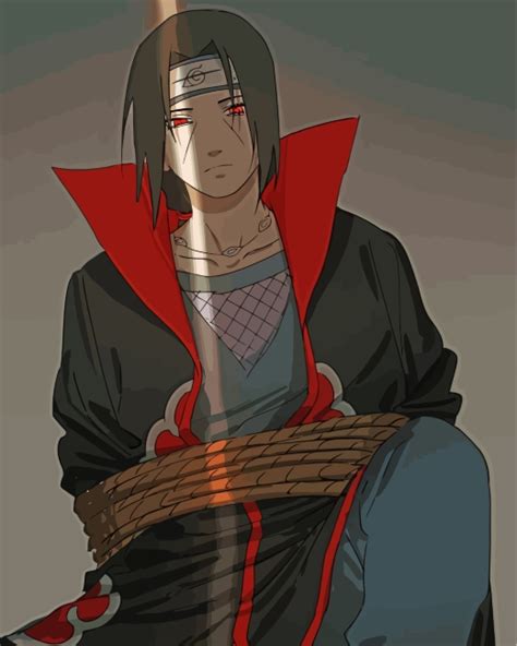 Naruto Itachi Uchiha Paint By Numbers Numeral Paint Kit