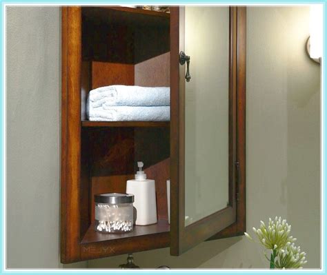 Corner Medicine Cabinet With Mirror Carrington Stainless Steel Corner