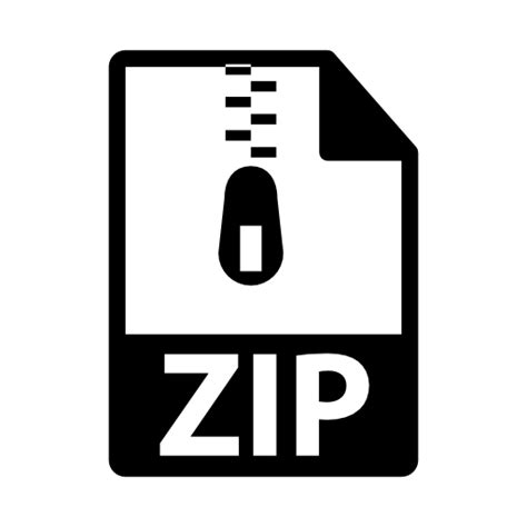 Zip File Icon 205979 Free Icons Library
