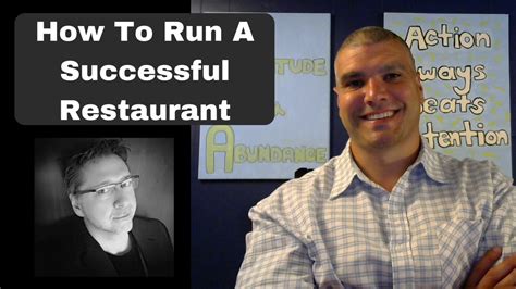 How To Run A Successful Restaurant