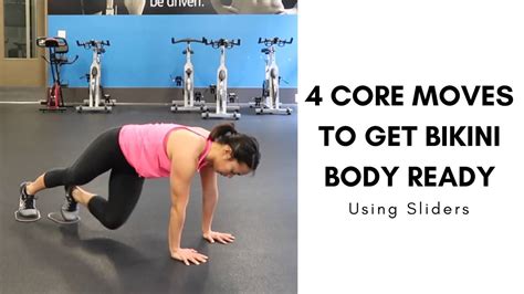 4 Core Moves To Get Bikini Body Ready Using Sliders